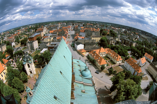 Nová královská cesta ve městě Hnězdno