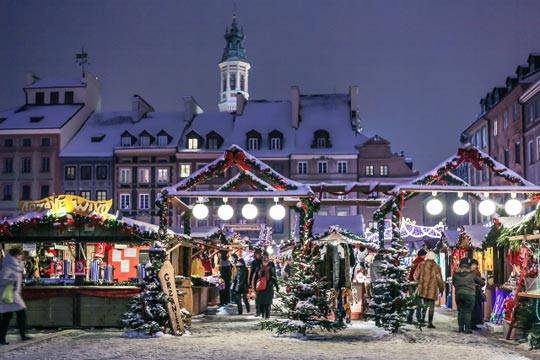 Do kdy si můžete užít vánoční trhy v polských městech?