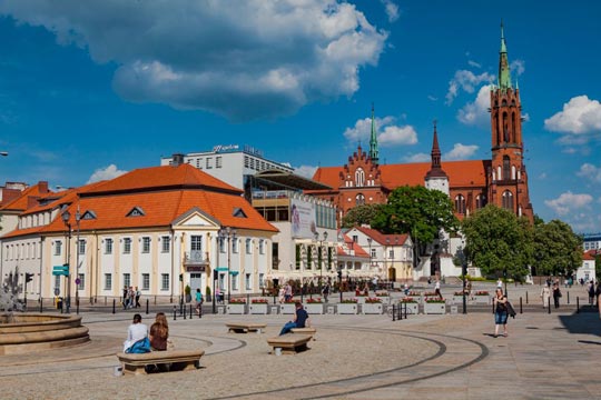 Białystok – hlavní město Podlasí na Via Baltica