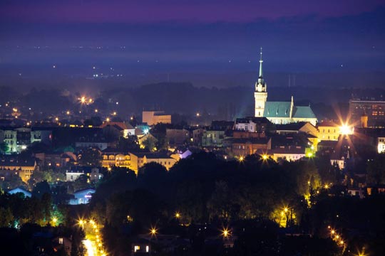 Tarnov - nejteplejší město v Polsku 