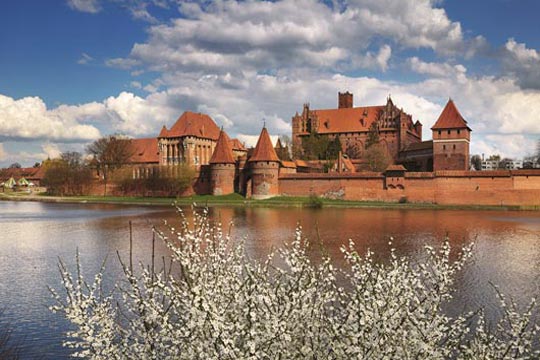 Malbork - největší středověký  hrad Evropy